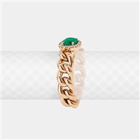 Anillo Crivelli Mujer FANTASIA in Oro rosa Smeraldo 1.06 Ct 99628323 - 99628323